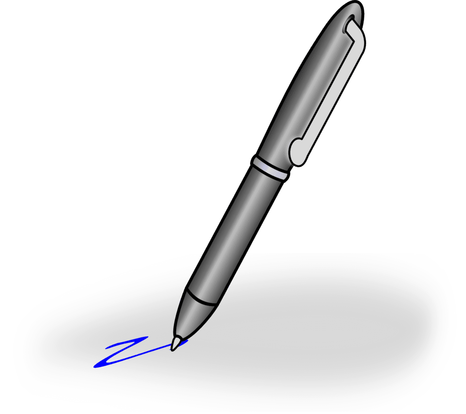 Clipart image pen id