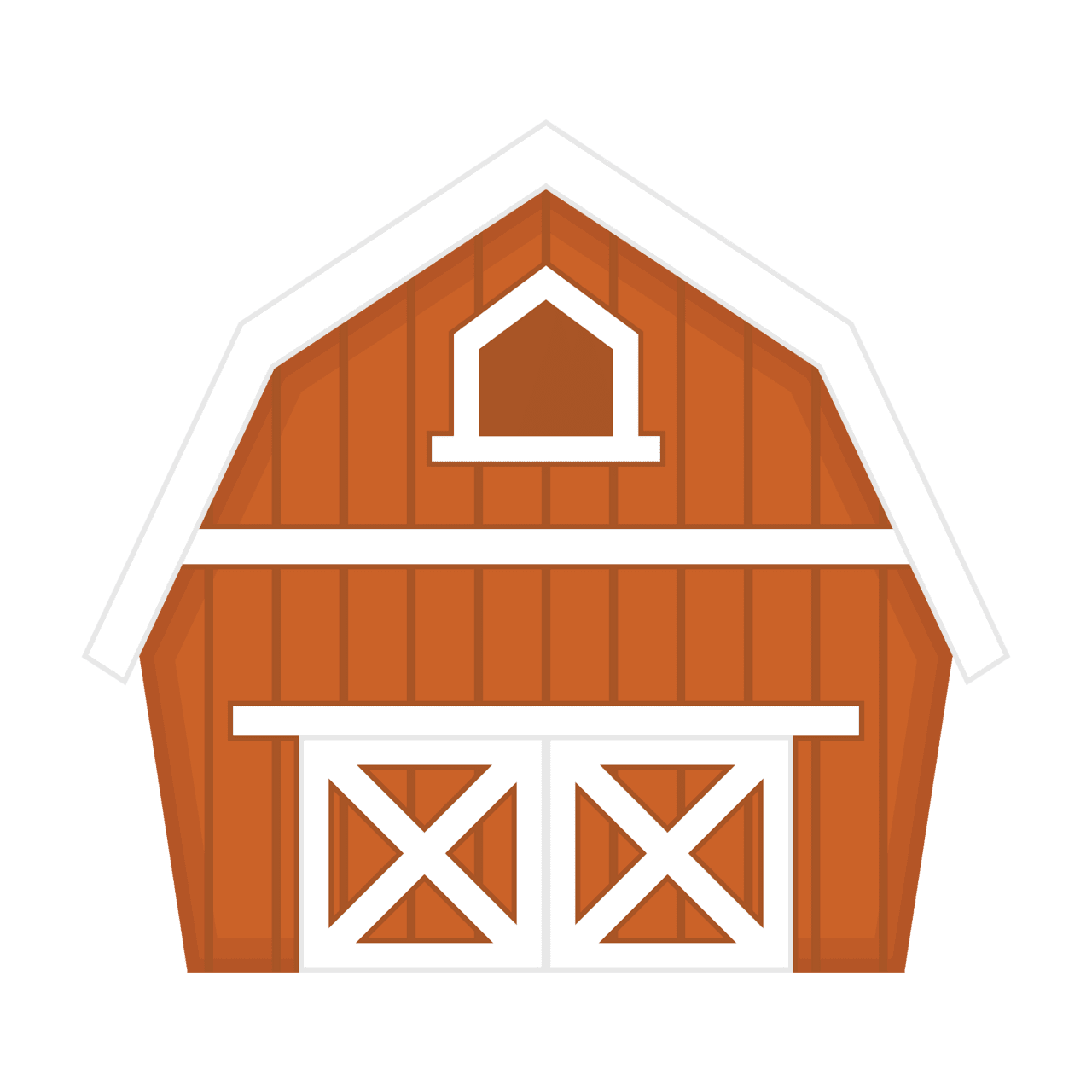 Barn pin page clipart free