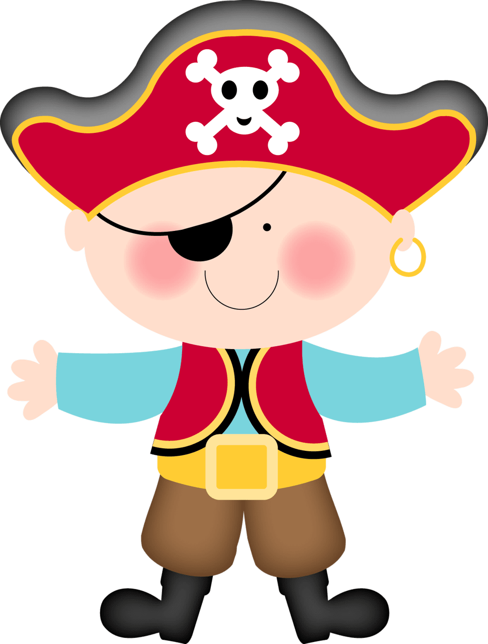 Pirate highseas clipart free