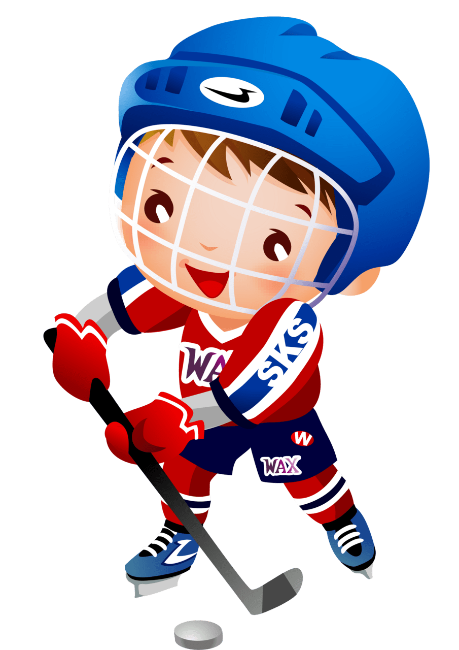 Hockey pin page clipart clip art