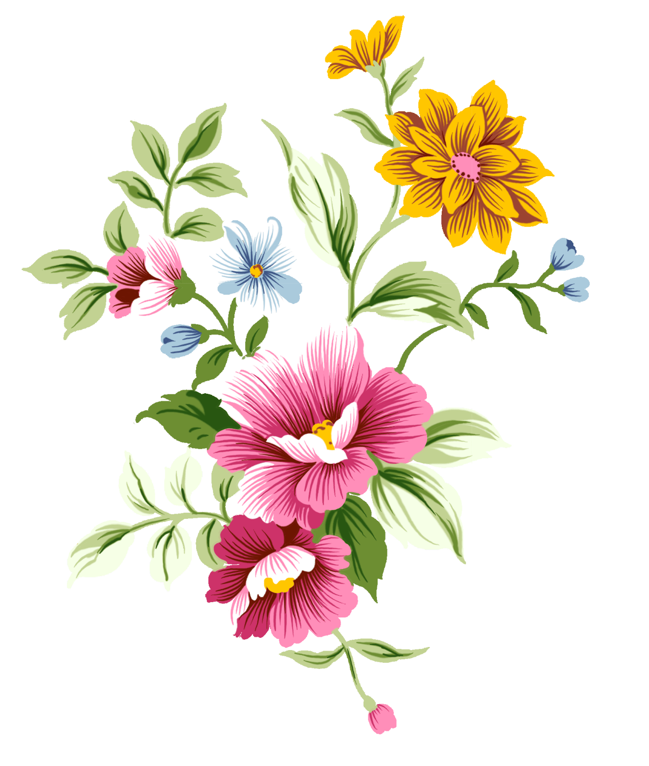 Spring flowers abstract flower picture hq fre img clipart