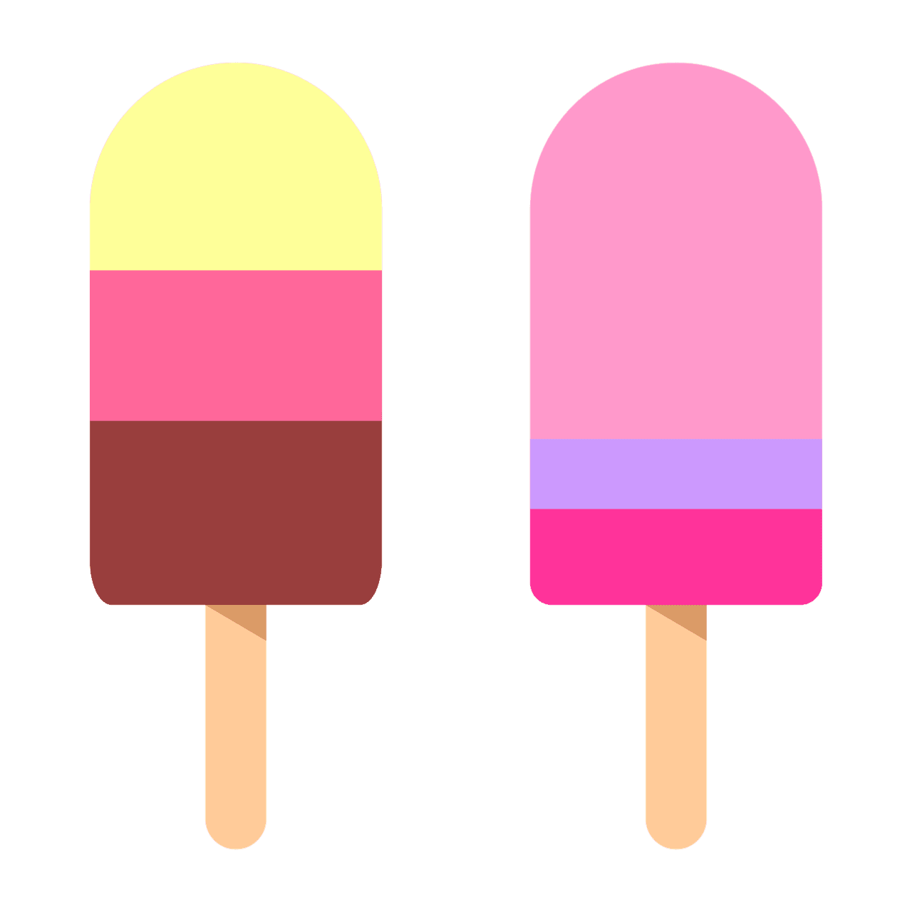 Popsicle homemade iced lolly recipes for babies toddlers single parent pessimist clipart picture