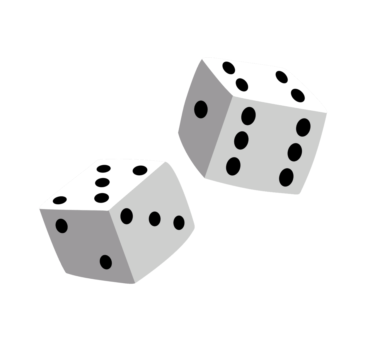 Dice gambling clipart designs background