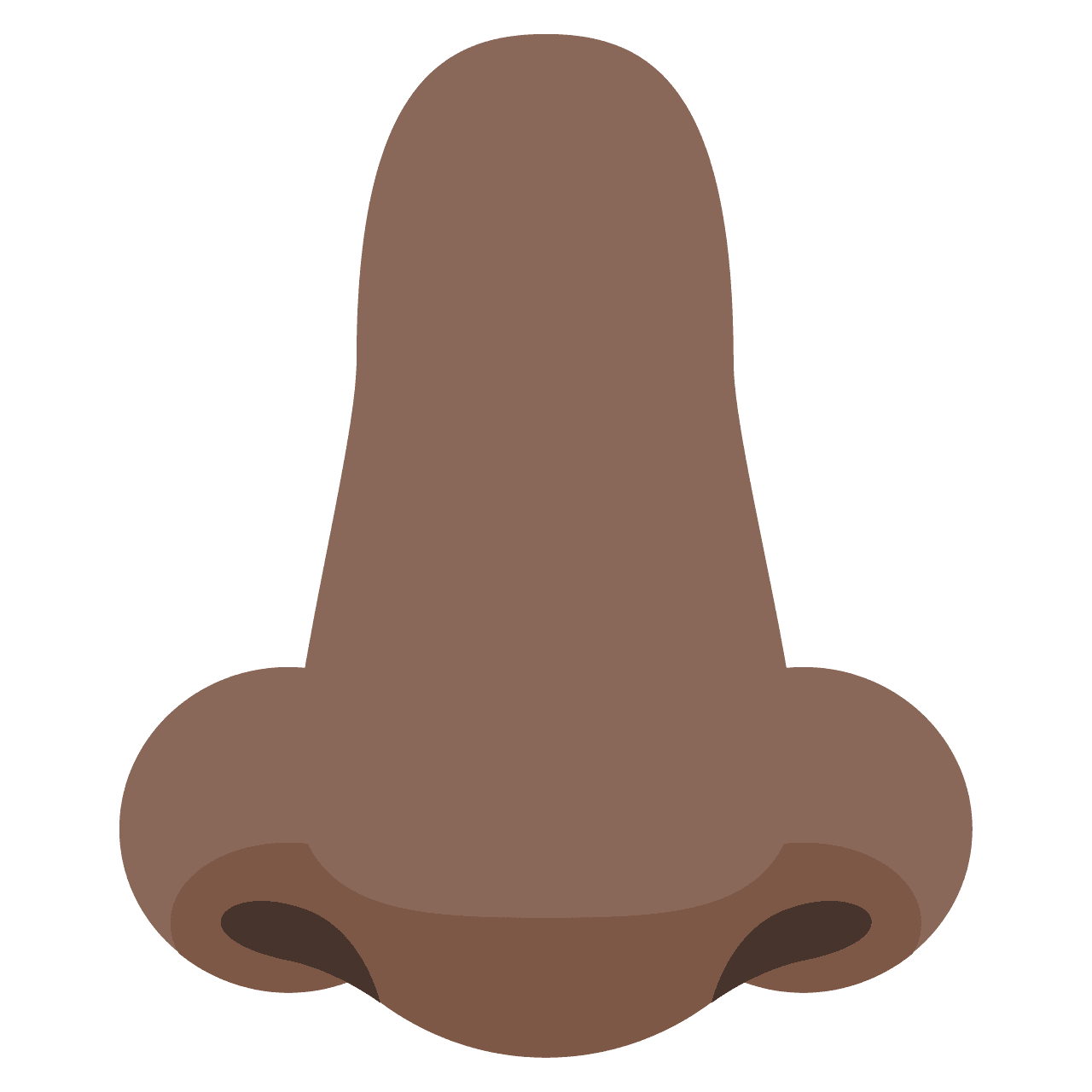 Nose vector emoji clipart