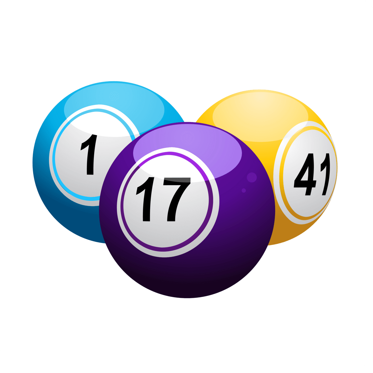 Bingo balls clipart large size image