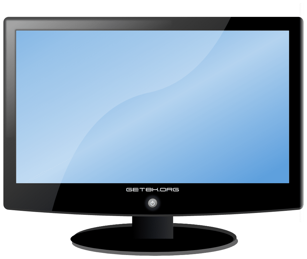 Tv monitor clipart transparent