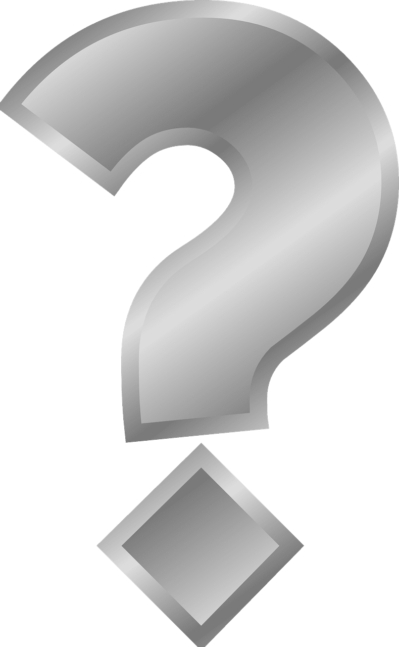 Question mark vector art graphics clipart 2