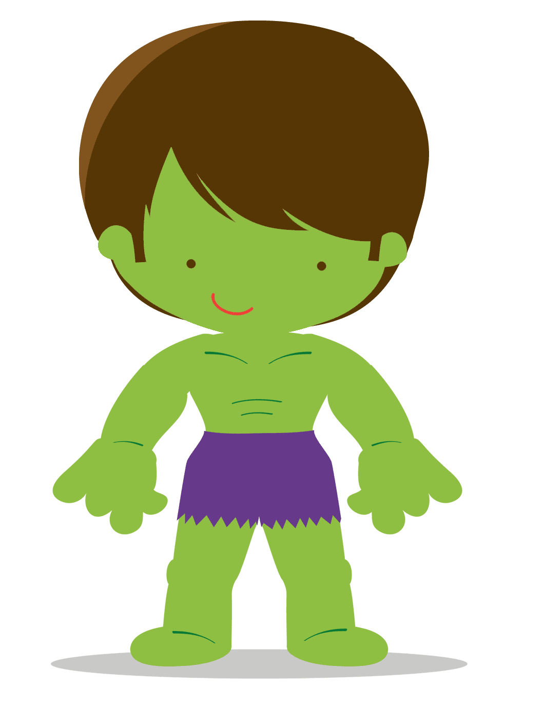 Superhero avenger babies clipart image
