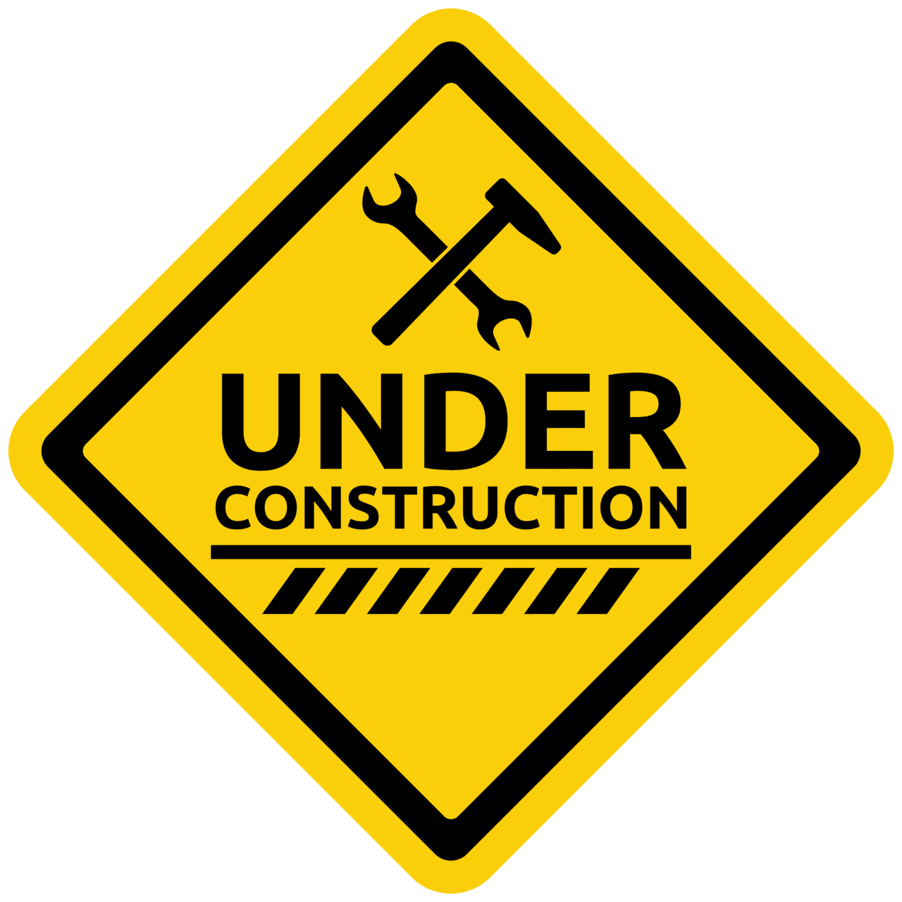 Under construction warning sign clipart best clip art