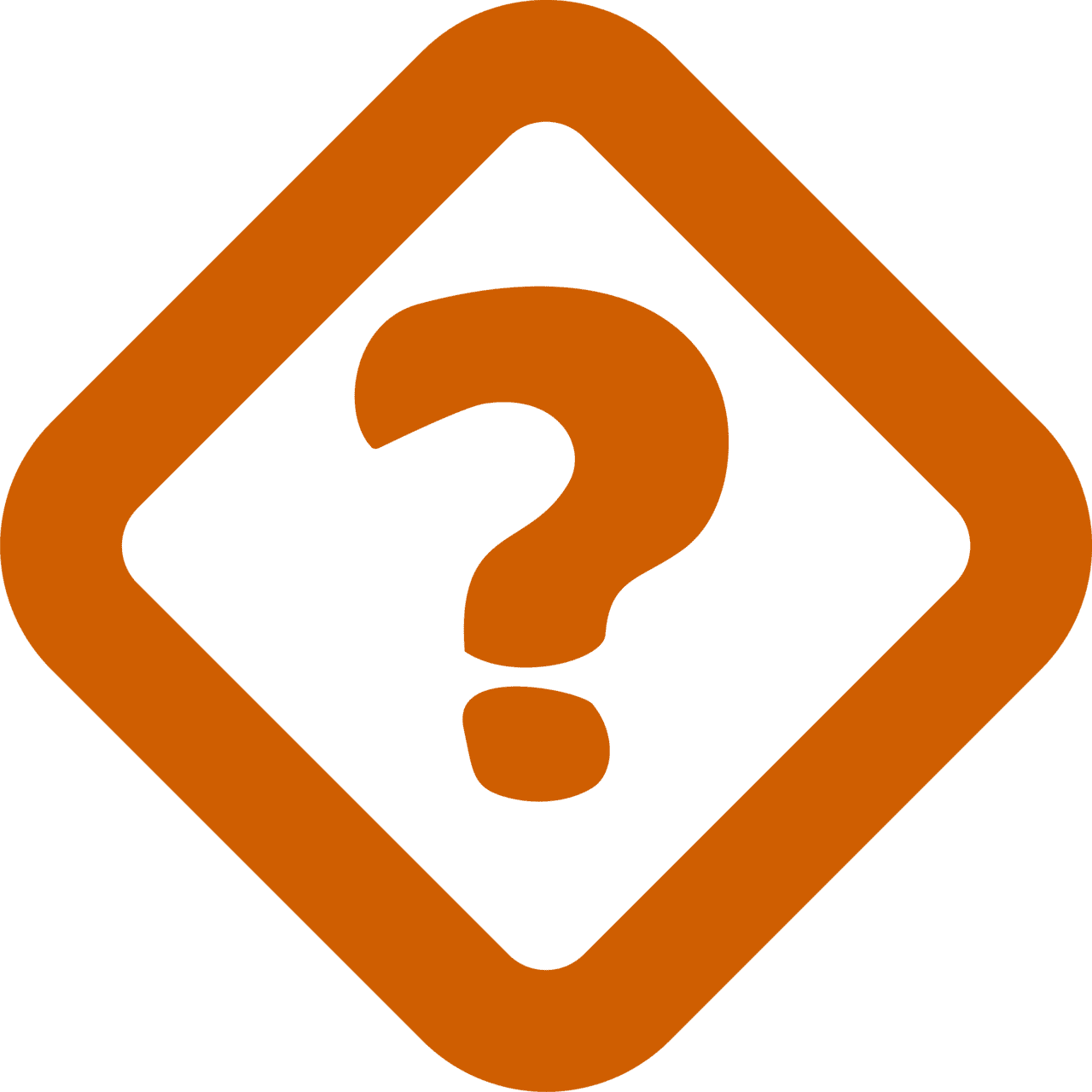 Interesting design ideas question clipart simple sign image