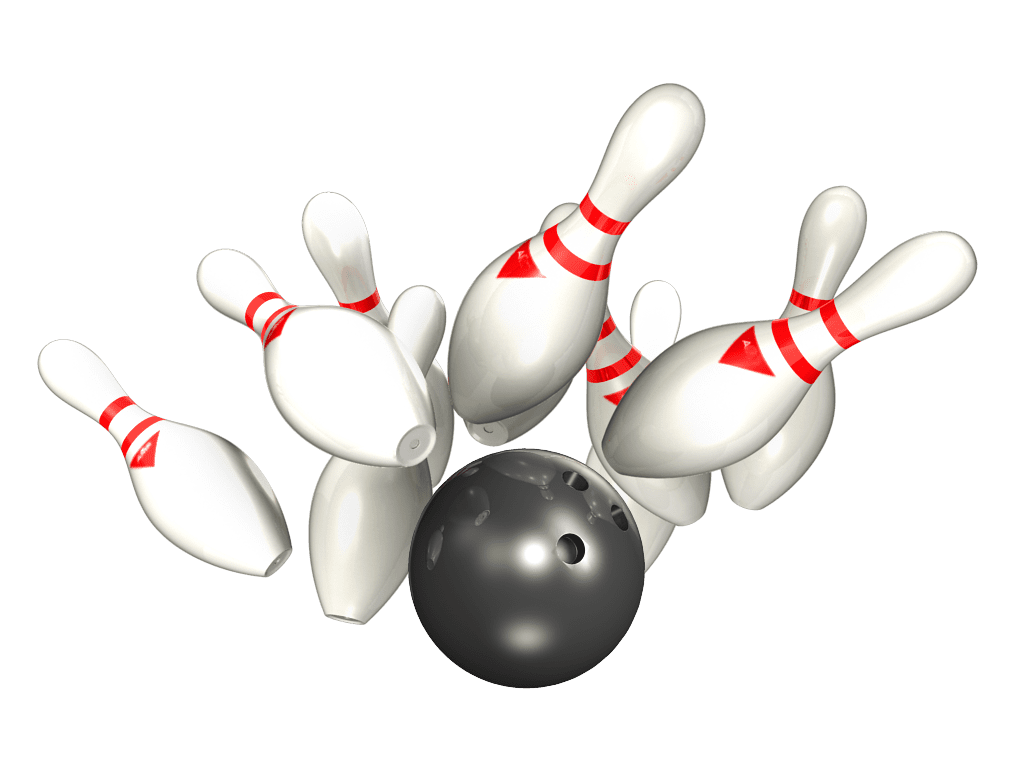 Bowling image size clipart