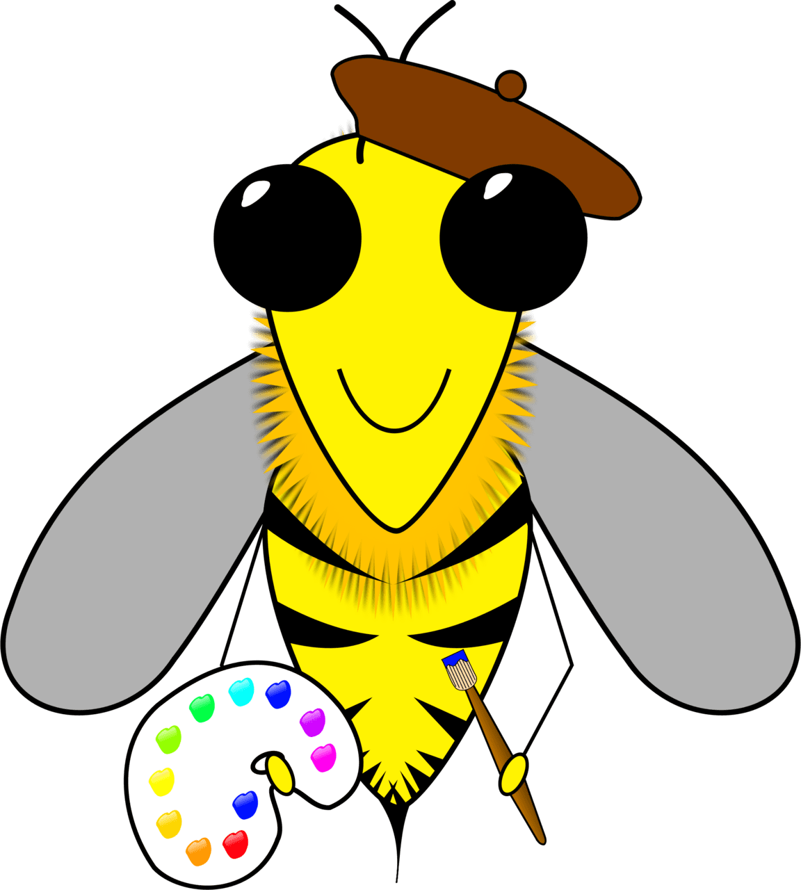 Bumblebee bee artist clipart photo