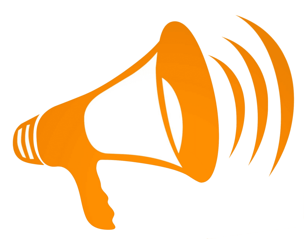 Megaphone clipart image