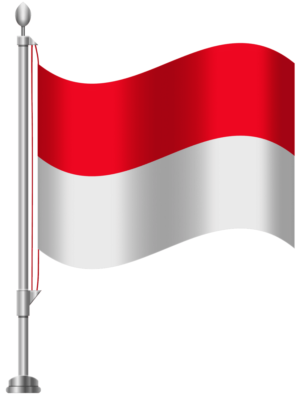 Indonesia flag clipart background