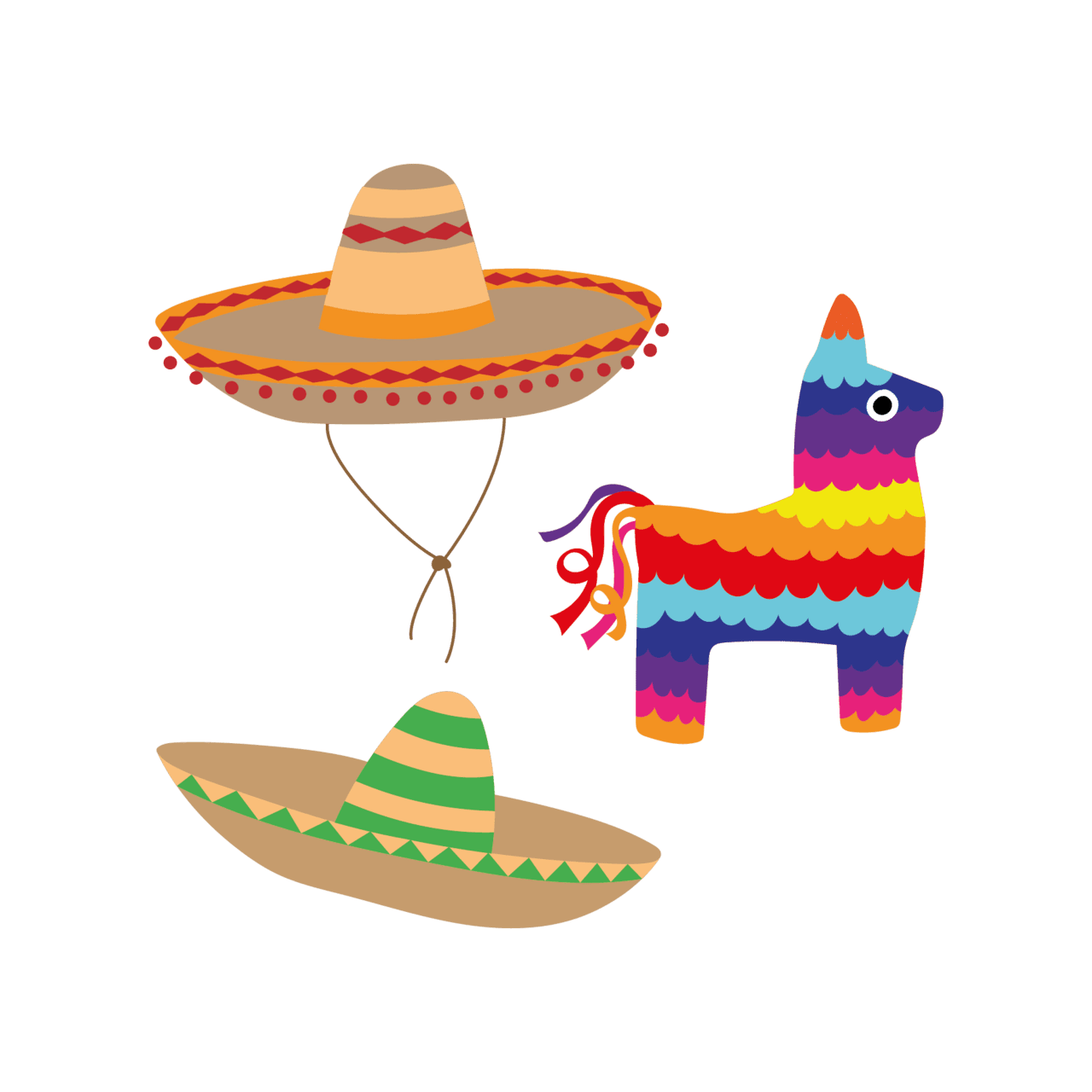 Cinco de mayo pin page clipart transparent