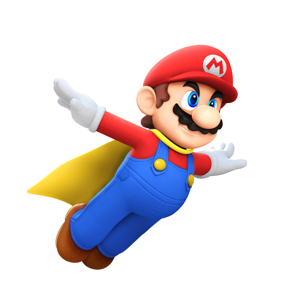 Super mario flying clipart picture