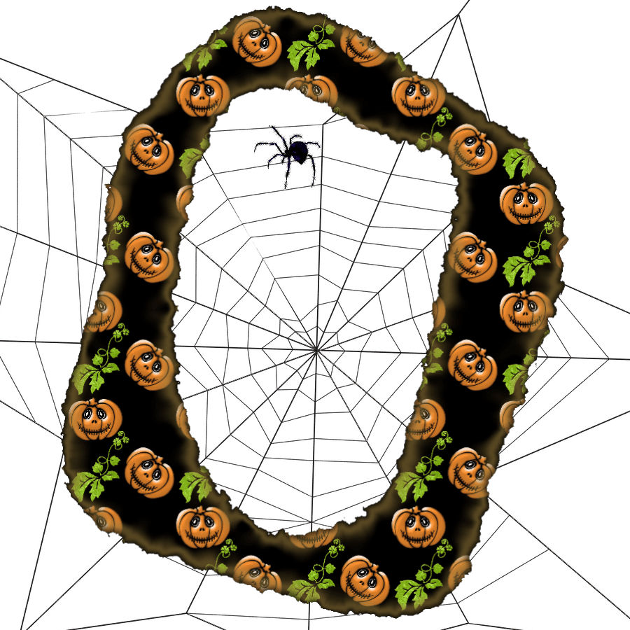 Spider pin page clipart clip art 5