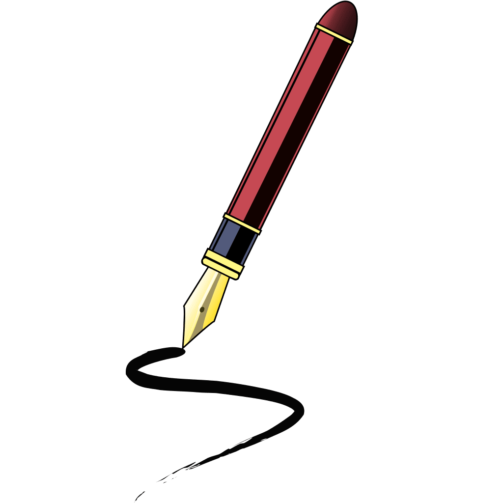 Ink pen clipart for arts photo