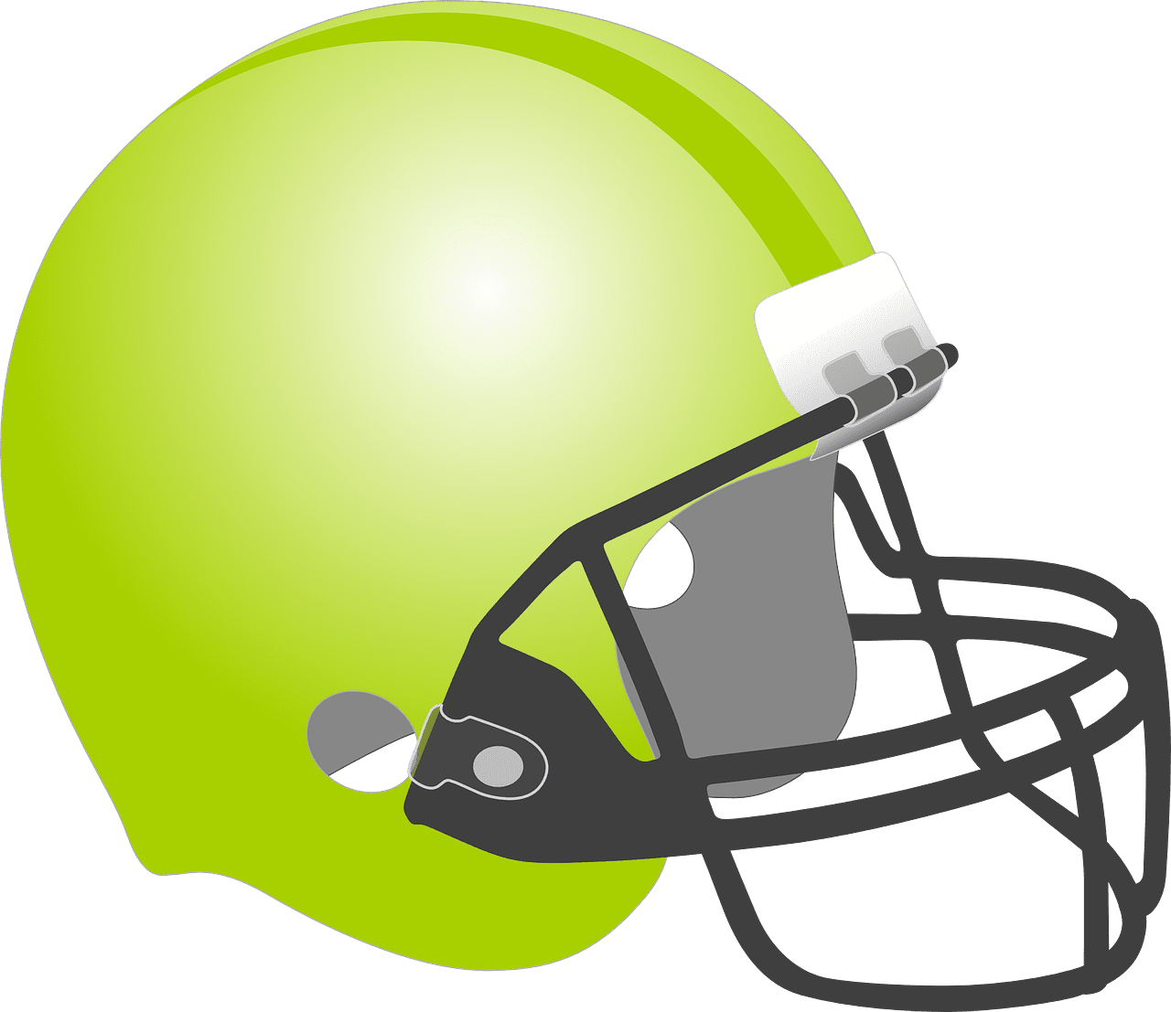 Football helmet baseball vector graphic clipart