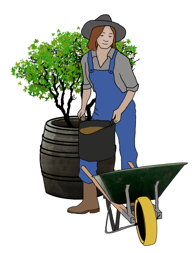 Farmer garden clipart transparent