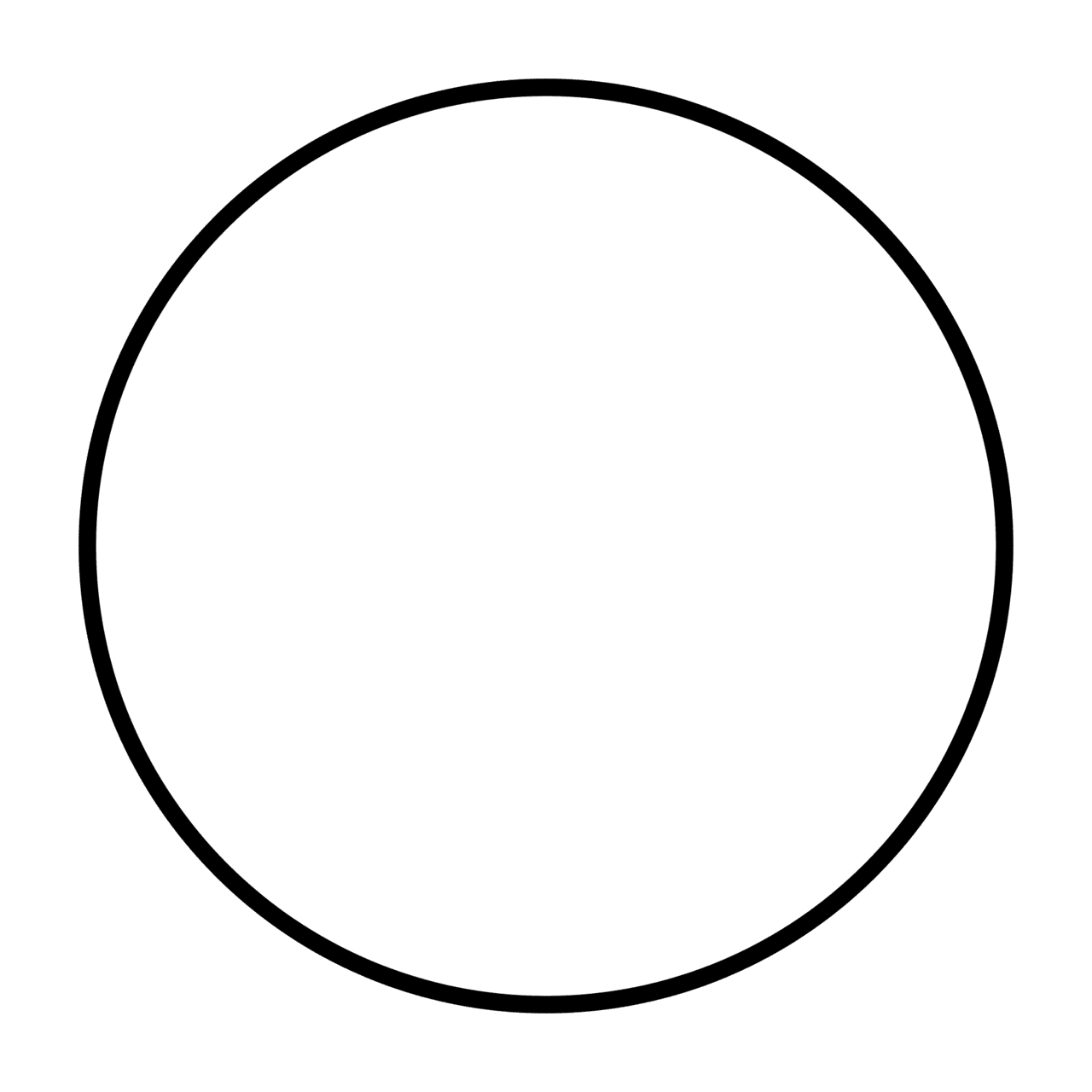 Circle pin page clipart logo