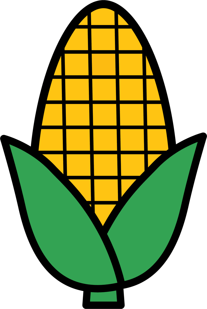 Corn pin page clipart background 5