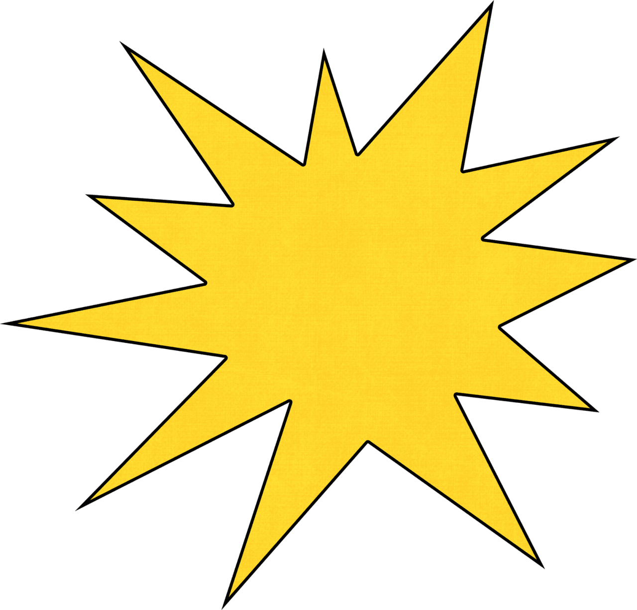 Explosion pin page clipart image 2