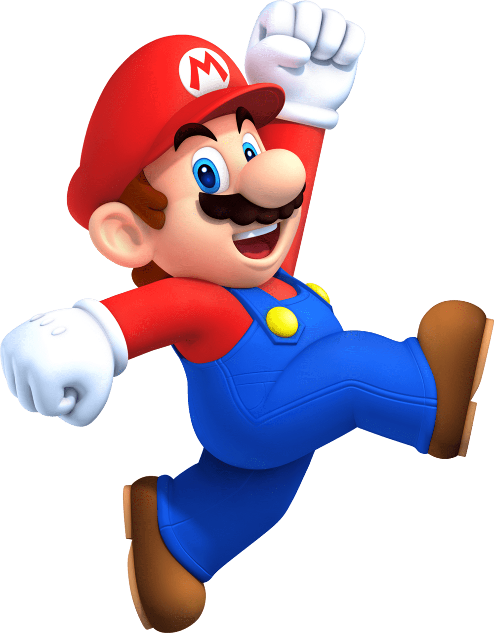 Super mario running clipart logo