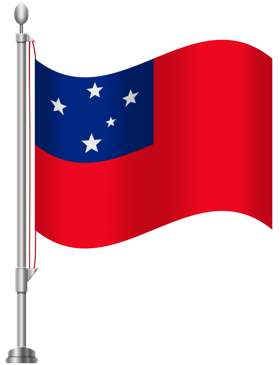 Samoa flag clipart best picture