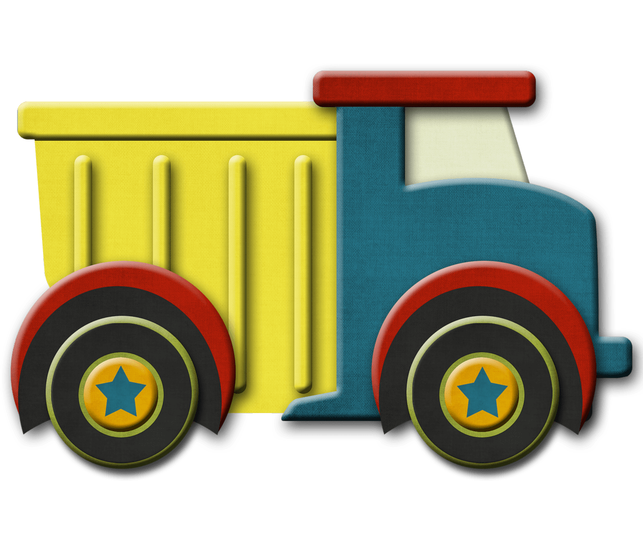 Tractor boys will be clipart vector