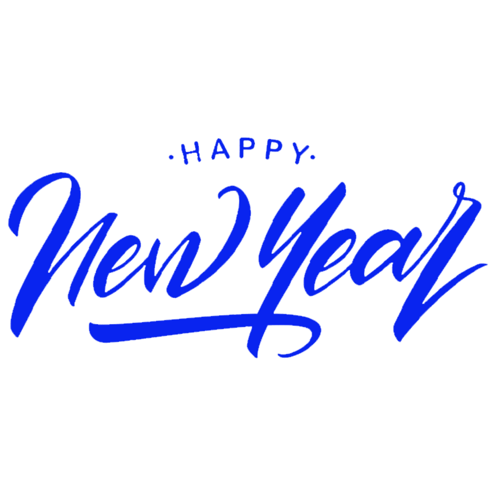 Happy new year blue ye images transp ent hd photo clip clipart