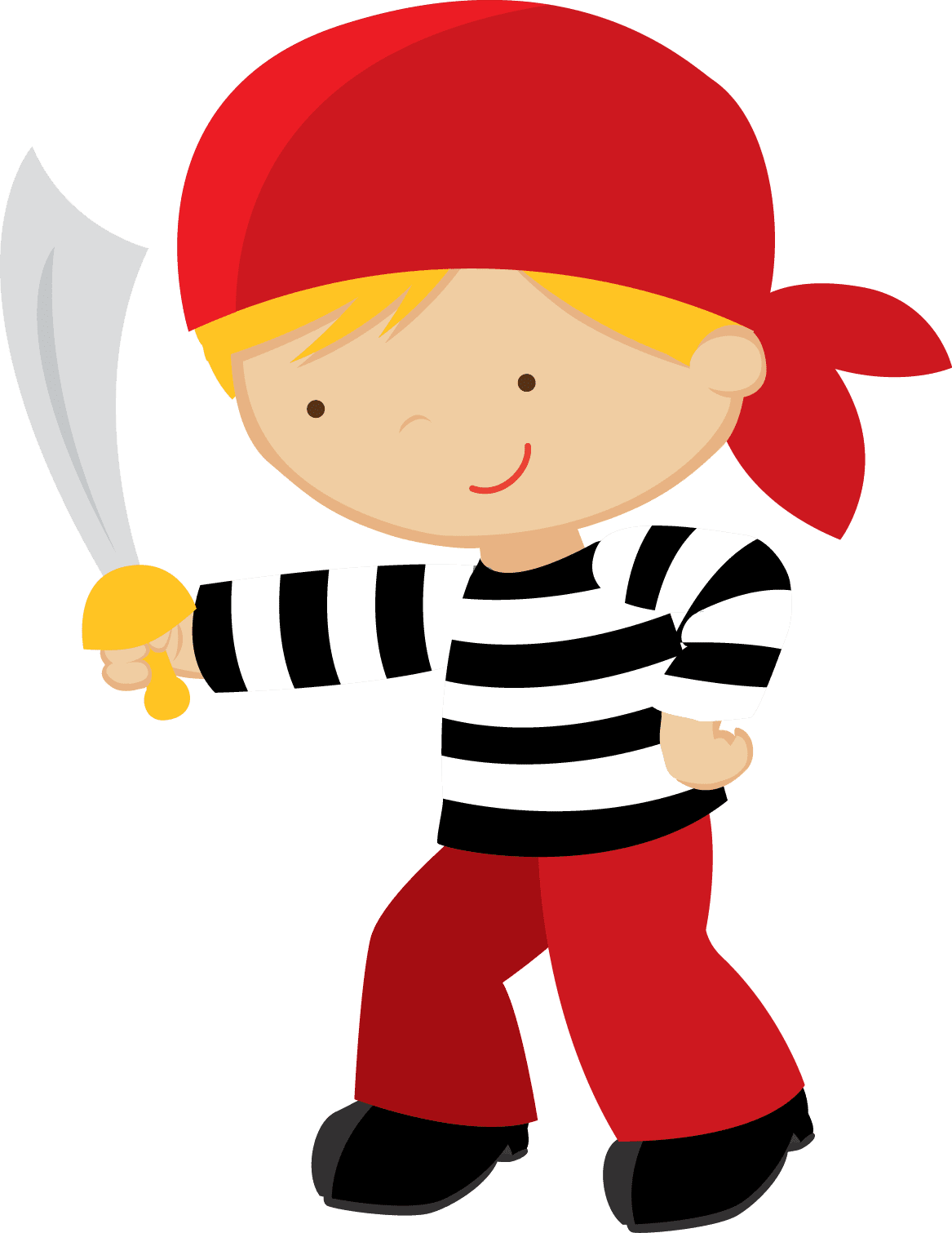 Pirate pin page clipart picture 6