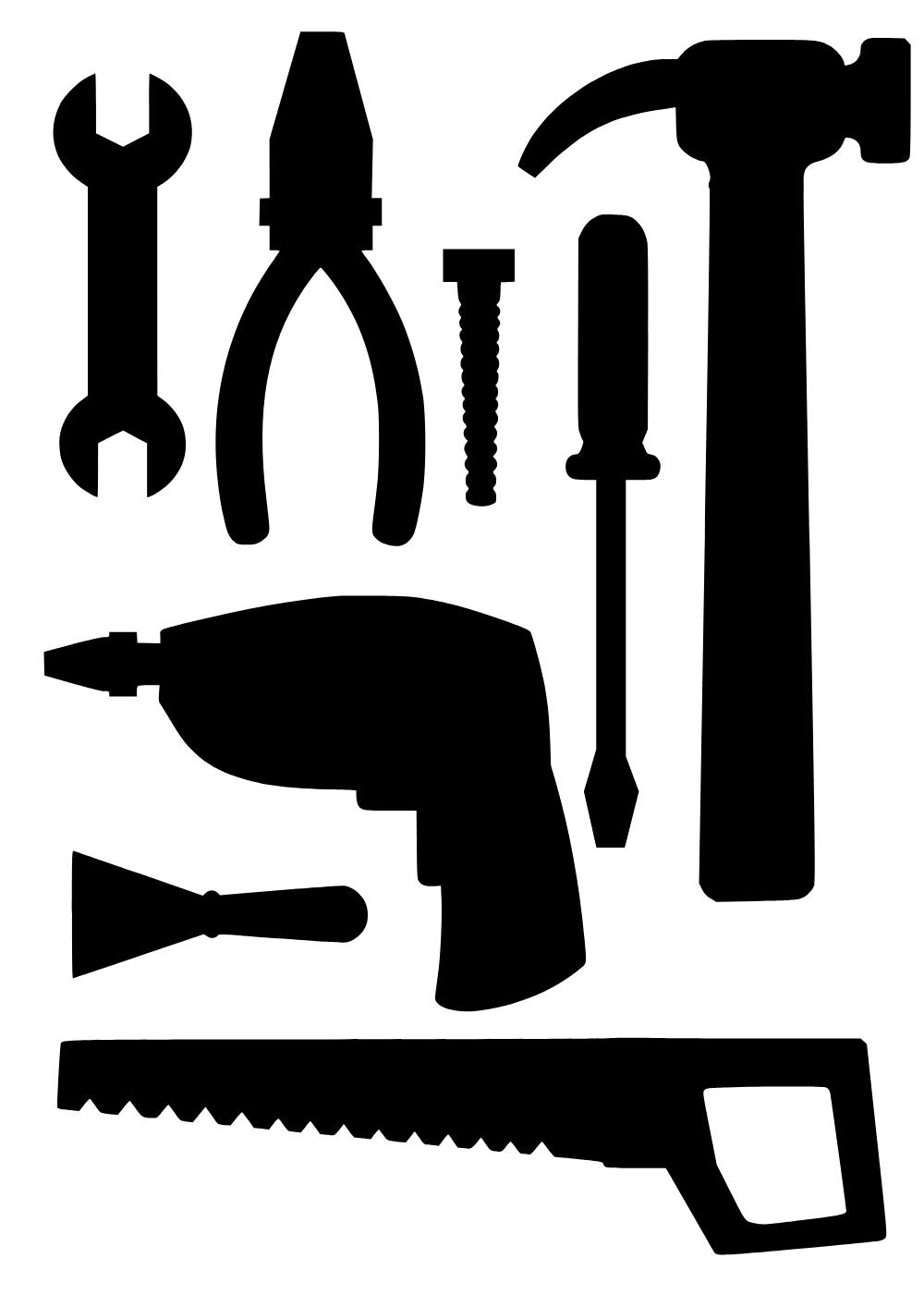 Hammer images image silh clipart