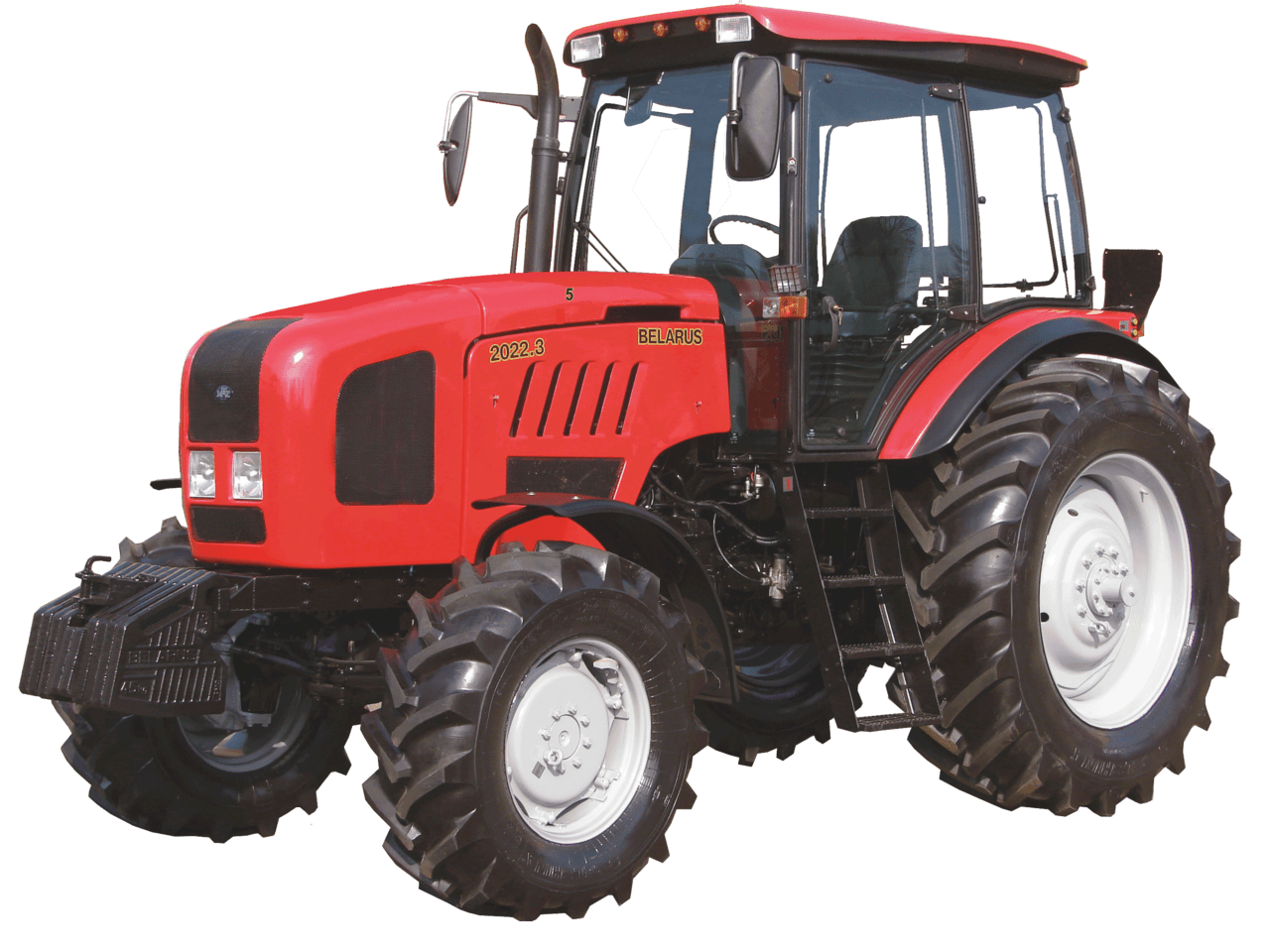 Red tractor clipart transparent