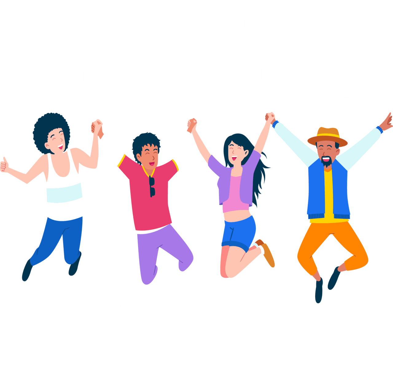 Exercise world youth day clipart free