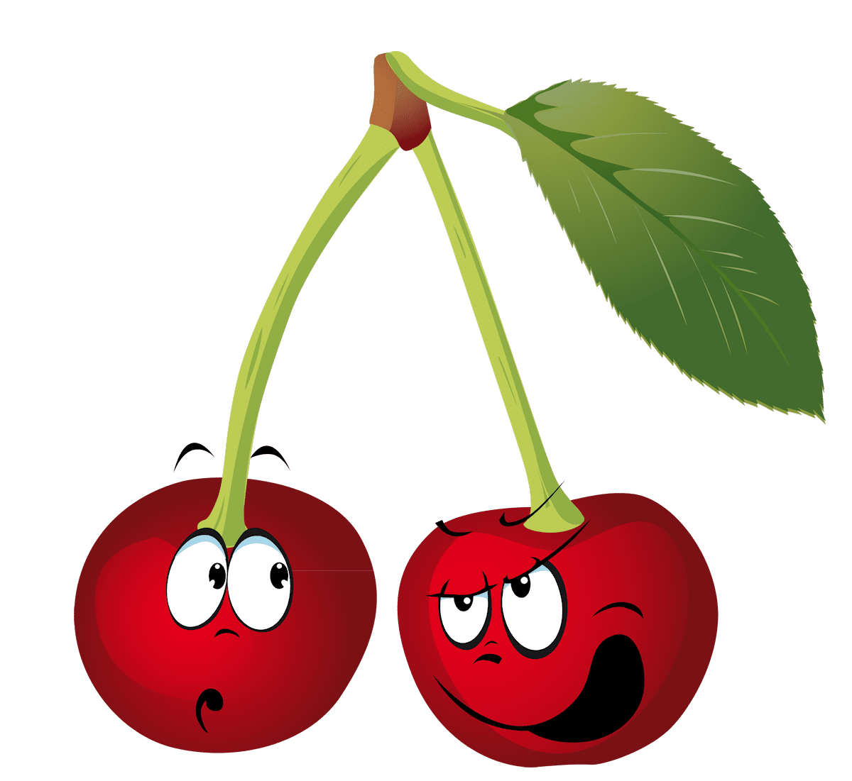 Cherry pin page clipart logo