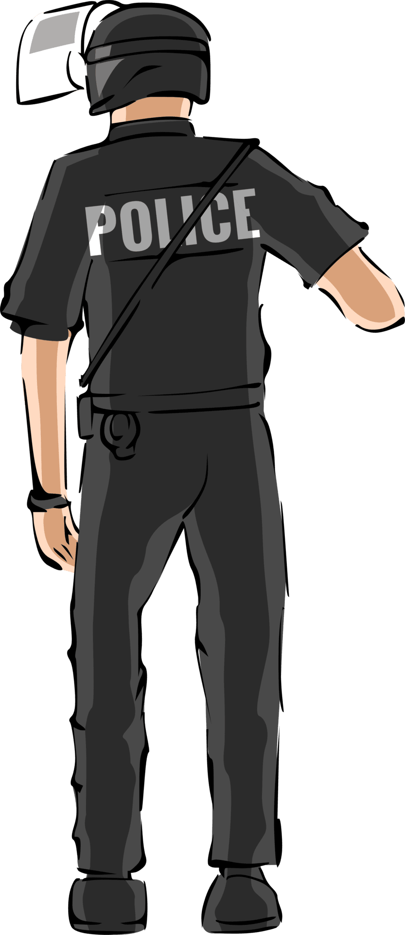 Police graphic clipart design photo