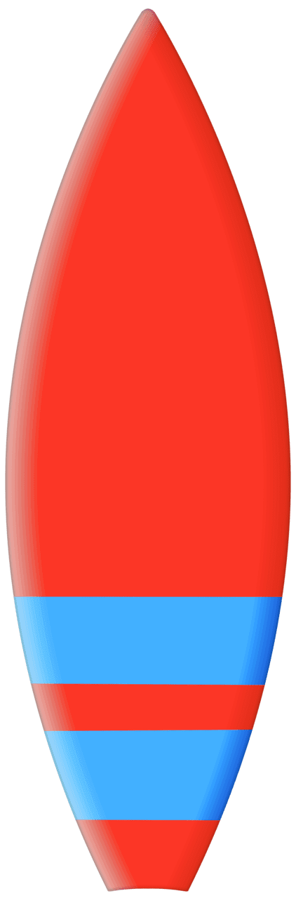 Red surfboard clipart high quality images and