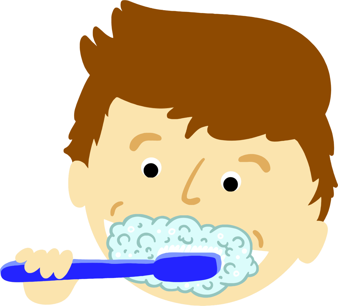 Brush teeth medium image brushing clipart