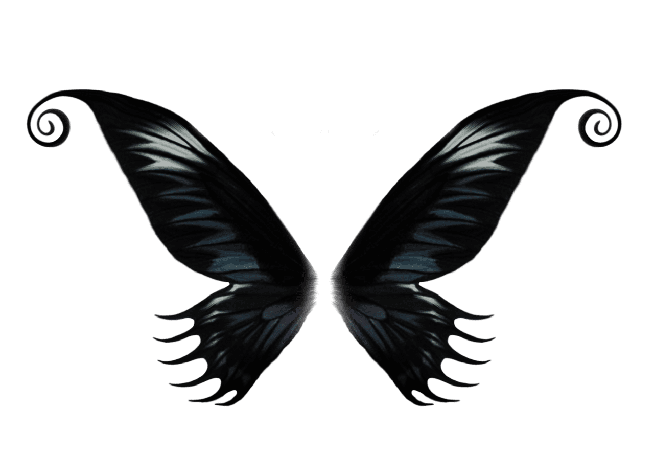 Butterfly black and white pin page clipart transparent