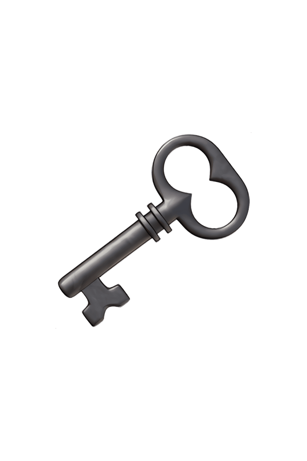 Old key emoji clipart photo