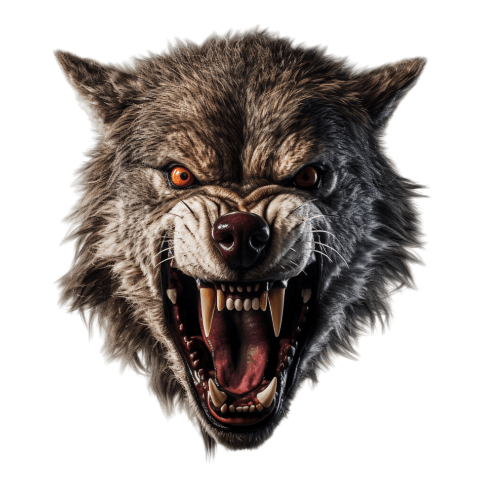 Wolf page clipart logo