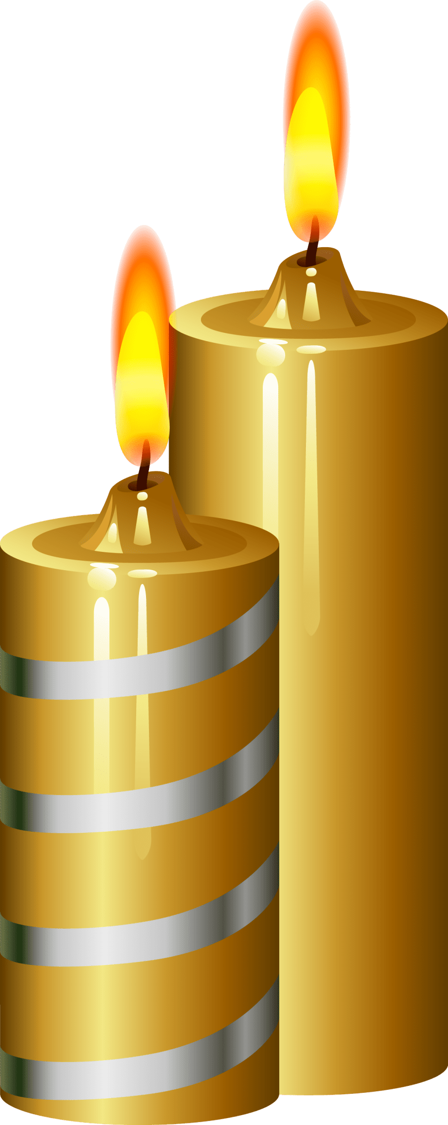 Candle pin page clipart picture