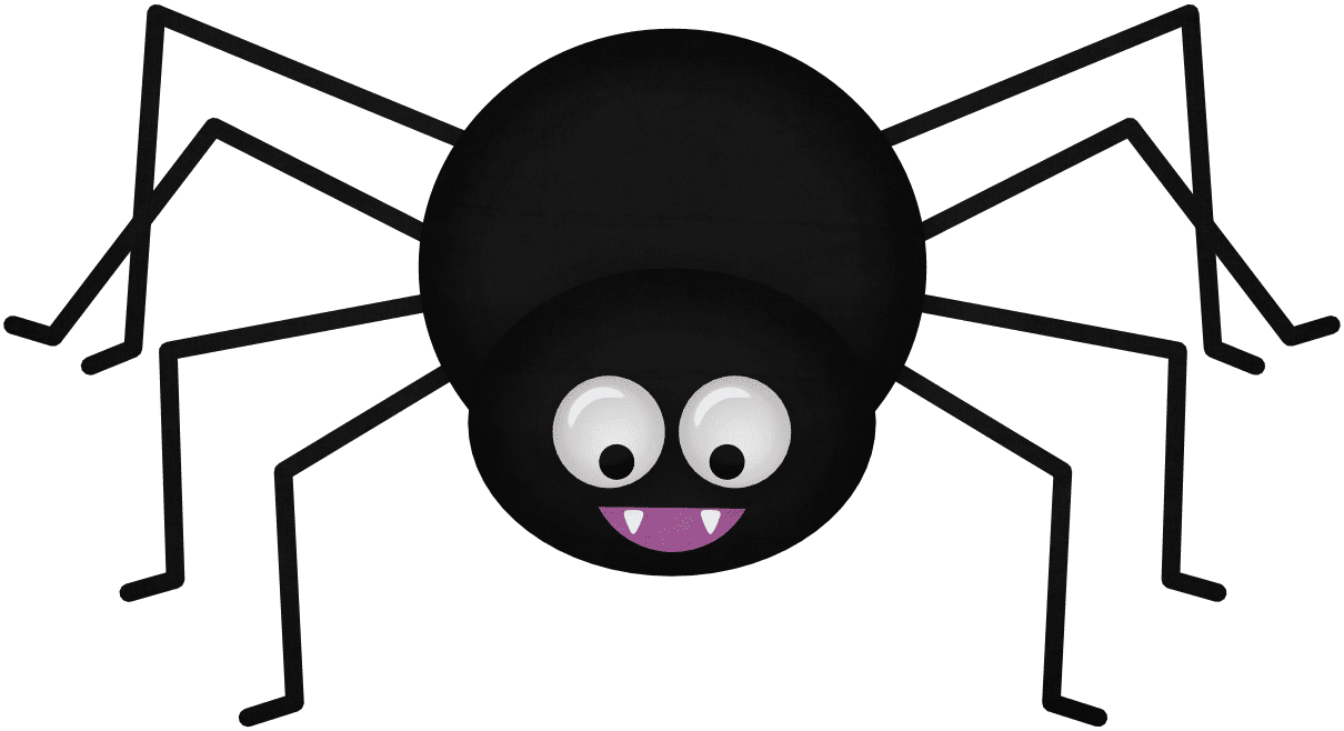 Directed drawing spider clipart photo