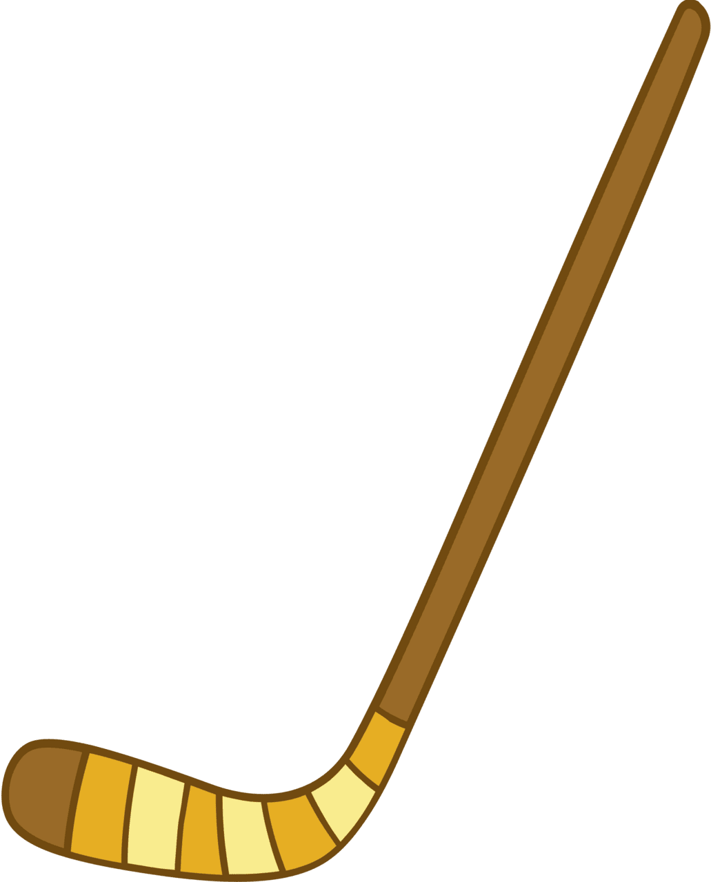 Ice hockey stick vector clipart images 2