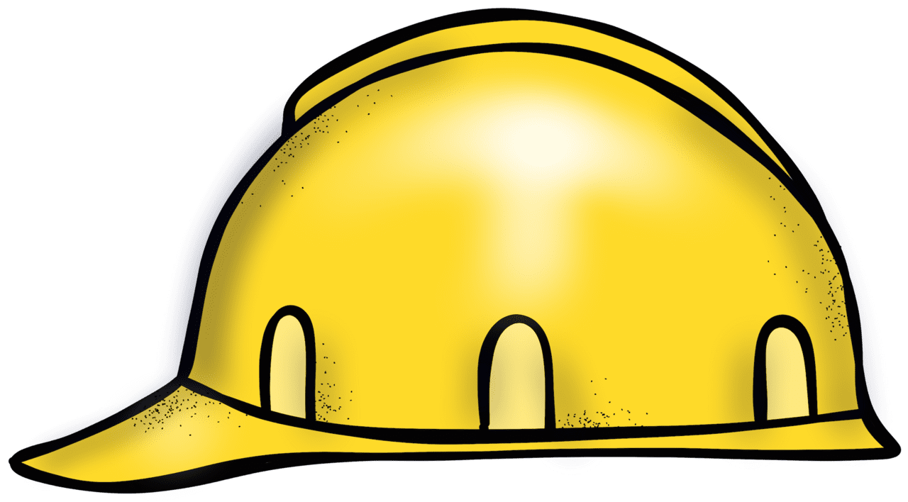 Construction pin page clipart vector 2