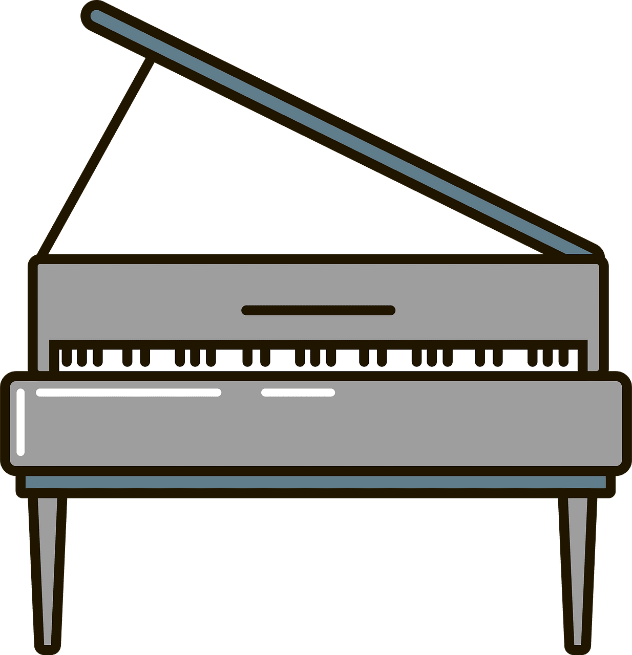 Piano clipart images 2