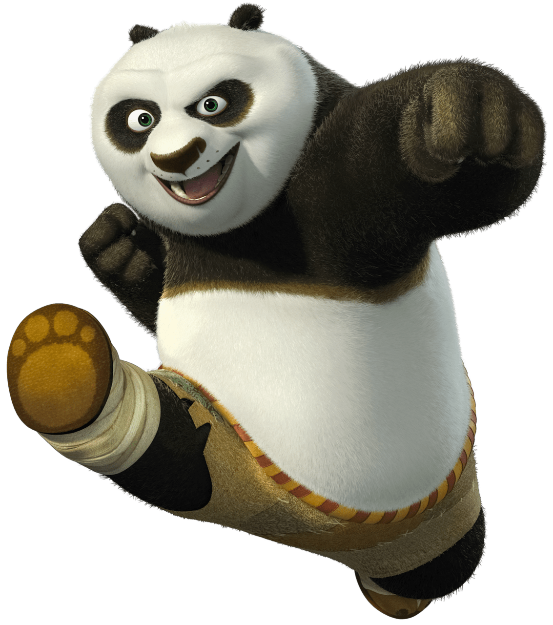 Kung fu panda clipart image 2