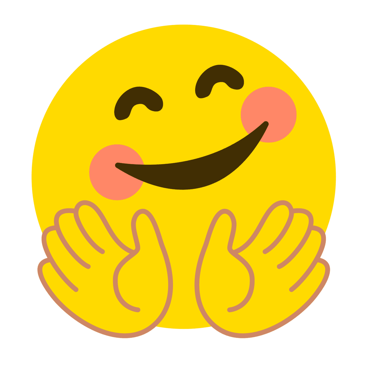 Congrats emoji yellow face congratulations clipart image
