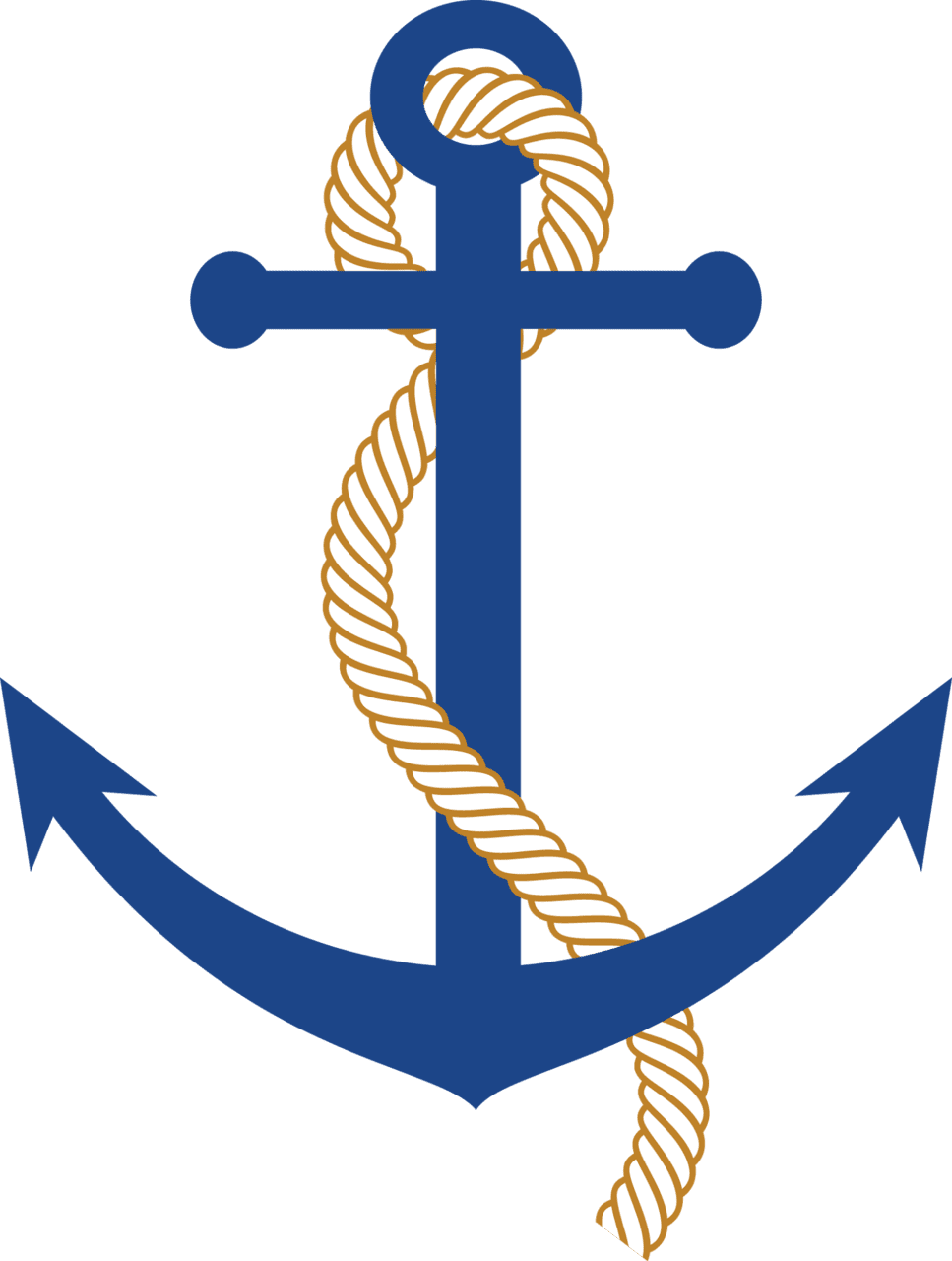 Anchor pin page clipart logo